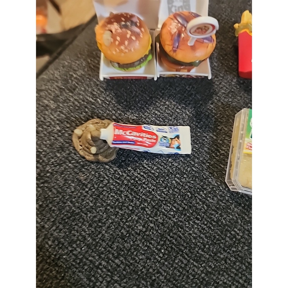 Zuru Mega Gross Minis Lot McMaggots, McCavities, Off Corn, Unhappy Meal, iPoo - Picture 3 of 13